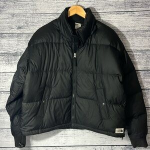 THE NORTH FACE-600 Down Puffer Black Jacket